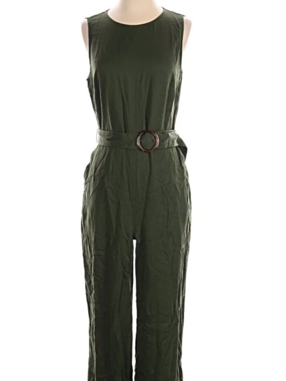 Ann Taylor LOFT Green Jumpsuit Womens